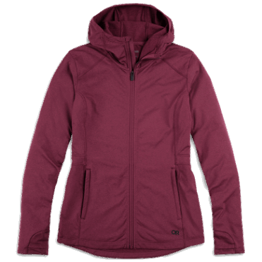 Outdoor Research Melody Dameshoodie Met Volledige Rits Kalamata Heather