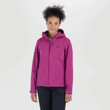 Outdoor Research Dames Dryline Regenjack Fuchsia
