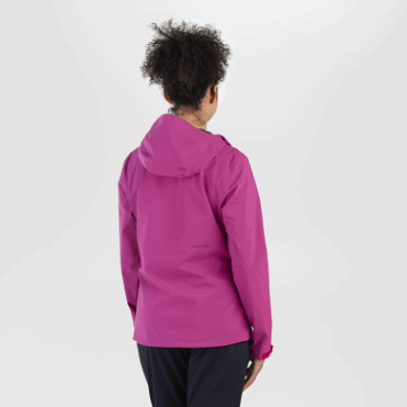 Outdoor Research Dames Dryline Regenjack Fuchsia
