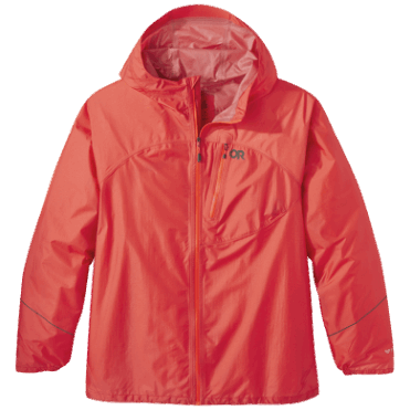 Outdoor Research Helium Rain Plus Size Damesjack Sunset