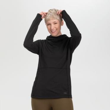 Outdoor Research Dames Melody Pullover Hoodie Zwart