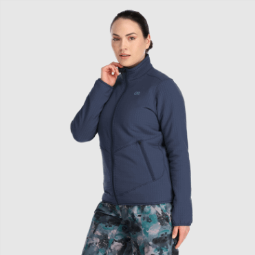 Outdoor Research Vigor Plus Fleecejack Voor Dames Marineblauw