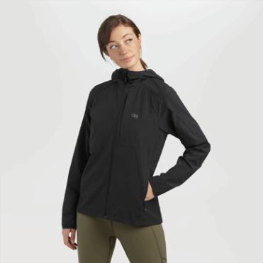 Outdoor Research Ferrosi Hoodie Zwart Voor Dames