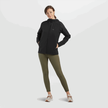 Outdoor Research Ferrosi Hoodie Zwart Voor Dames