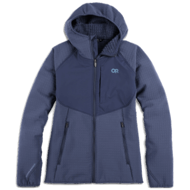 Outdoor Research Vigor Plus Fleece Hoodie Marineblauw Voor Dames