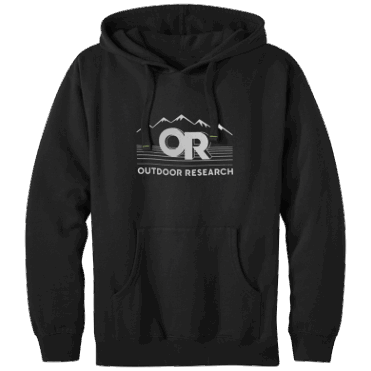 Outdoor Research Pleitbezorger Hoodie Zwart/wit
