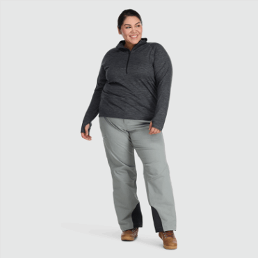 Outdoor Research Dames Cirque Ii Plus Size Broek Light Pewter