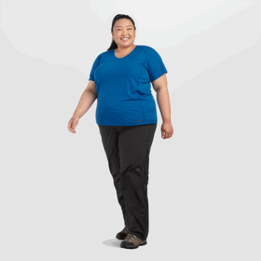 Outdoor Research Dames Echo T-shirt Klassiek Blauw