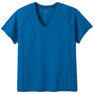 Outdoor Research Dames Echo Plus Size T-shirt Klassiek Blauw