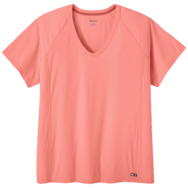 Outdoor Research Dames Echo Plus Size T-shirt Guave