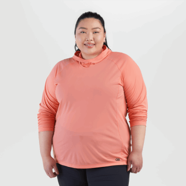 Outdoor Research Dames Echo Plus Size Hoodie Guave