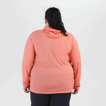 Outdoor Research Dames Echo Plus Size Hoodie Guave