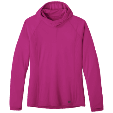 Outdoor Research Dames Echo Plus Size Hoodie Fuchsia