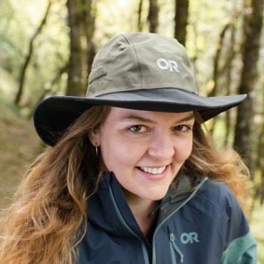 Outdoor Research Seattle Sombrero Regenhoed Moeheid/zwart
