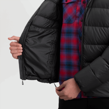 Outdoor Research Coldfront Donzen Hoodie Zwart Voor Heren