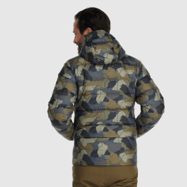 Outdoor Research Coldfront-donshoodie Loden Camo Voor Heren