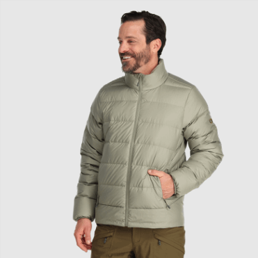 Outdoor Research Heren Coldfront Donsjack Flint