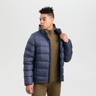 Outdoor Research Coldfront Donsjack Marineblauw Voor Heren