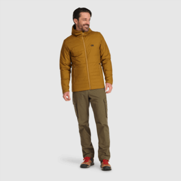 Outdoor Research Heren Schaduw Geïsoleerde Hoodie Tapenade