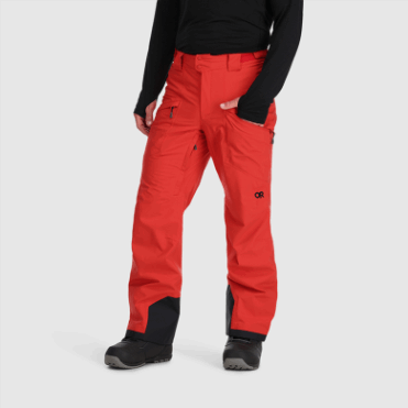 Outdoor Research Snowcrew Broek Cranberry Voor Heren