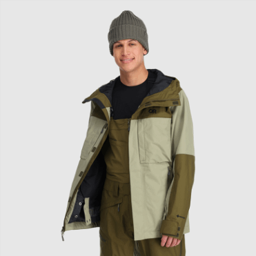 Outdoor Research Kulshan Stormjack Voor Heren Vuursteen/loden