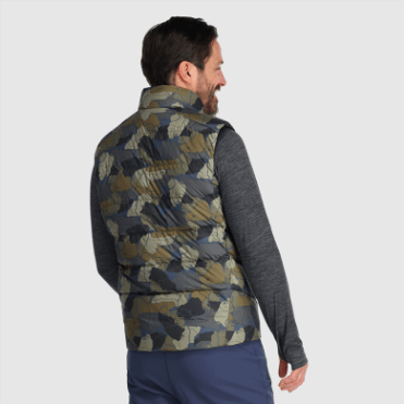 Outdoor Research Heren Coldfront Donsvest Loden Camo