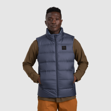 Outdoor Research Heren Coldfront Donsvest Marineblauw