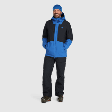 Outdoor Research Heren Snowcrew Jack Klassiek Blauw/zwart