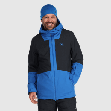 Outdoor Research Heren Snowcrew Jack Klassiek Blauw/zwart