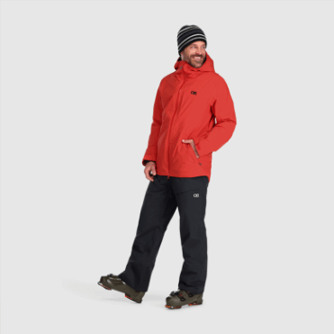 Outdoor Research Heren Snowcrew Jack Cranberry