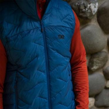 Outdoor Research Heren Superstrand Lt Vest Klassiek Blauw