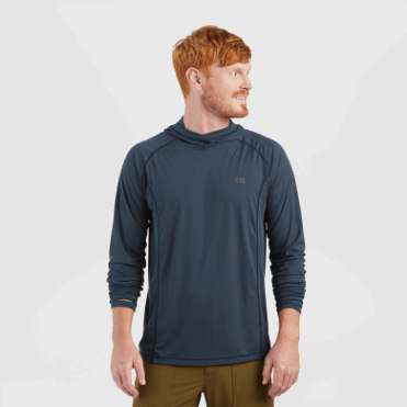 Outdoor Research Marineblauwe Echo Hoodie Voor Heren