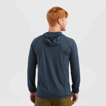 Outdoor Research Marineblauwe Echo Hoodie Voor Heren