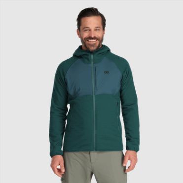 Outdoor Research Vigor Plus Fleece Hoodie Treeline Voor Heren
