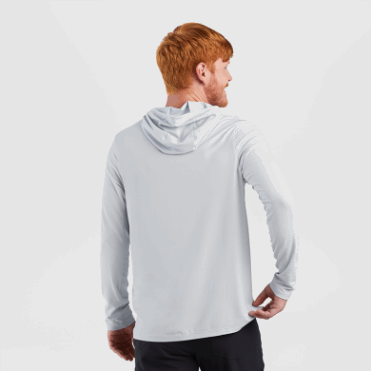 Outdoor Research Activeice Spectrum Sun Hoodie Titaniumgrijs Voor Heren