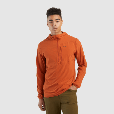Outdoor Research Astroman Sun Hoodie Voor Heren Redrock