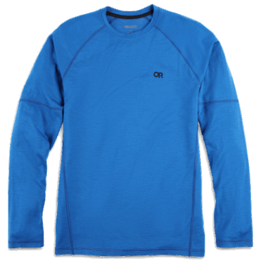 Outdoor Research Heren Alpine Onset Merino Crew Zwart