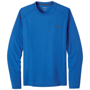 Outdoor Research Echo Heren T-shirt Met Lange Mouwen Klassiek Blauw