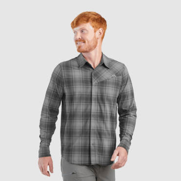 Outdoor Research Heren Astroman L/s Zonnehemd Storm Plaid