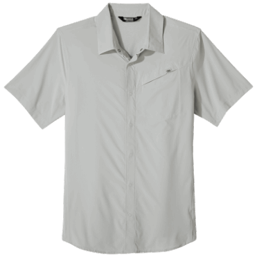 Outdoor Research Heren Astroman S/s Zonneshirt Kiezelsteen