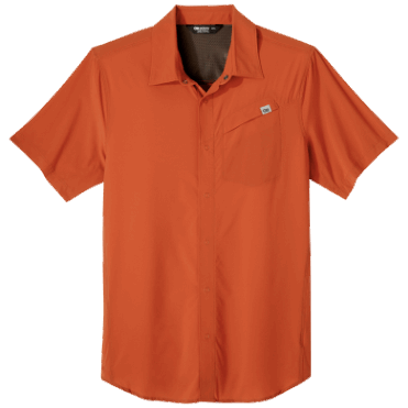 Outdoor Research Heren Astroman S/s Zonneoverhemd Redrock