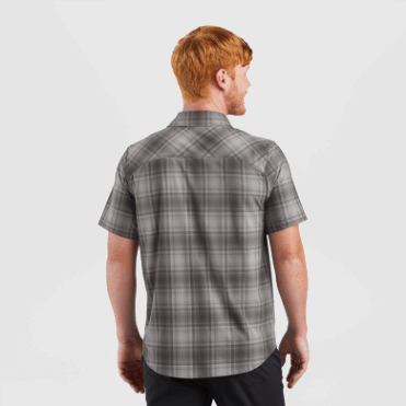 Outdoor Research Heren Astroman S/s Zonnehemd Storm Plaid