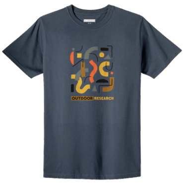 Outdoor Research Heren Vorm Scape T-shirt Marineblauw