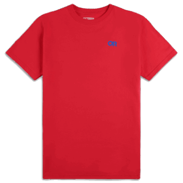 Outdoor Research Lockup Back-logo T-shirt Cranberry