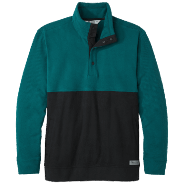 Outdoor Research Heren Trailmix Snap Pullover Ii Treeline/zwart