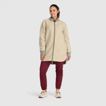 Outdoor Research Juneau Sherpa Fleece Jas Mist Speciaal Voor Dames