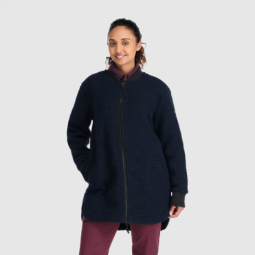 Outdoor Research Juneau Sherpa Fleece Damesjas Marineblauw Special