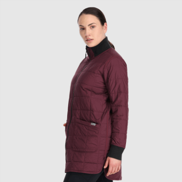 Outdoor Research Dames Schaduw Reversible Parka Zwart/kalamata Special