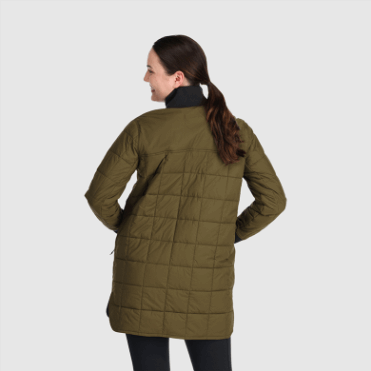 Outdoor Research Dames Schaduw Reversible Parka Loden/zwart
