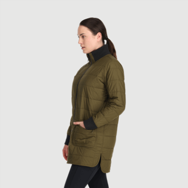 Outdoor Research Dames Schaduw Reversible Parka Loden/zwart